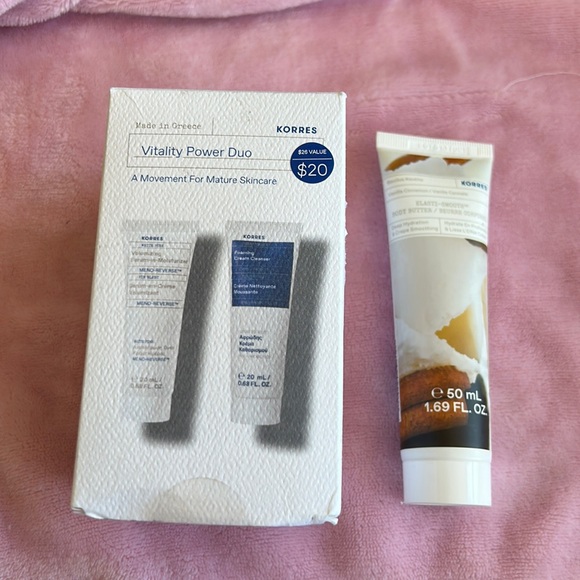 3 items for $40 Korres brand new sealed skin/body care - Picture 1 of 7